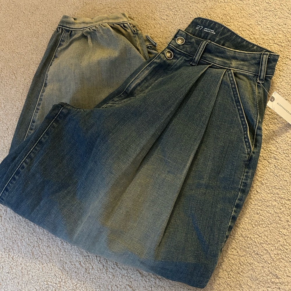 NWT Pilcro Balloon Barrel Jeans - Picture 6 of 6